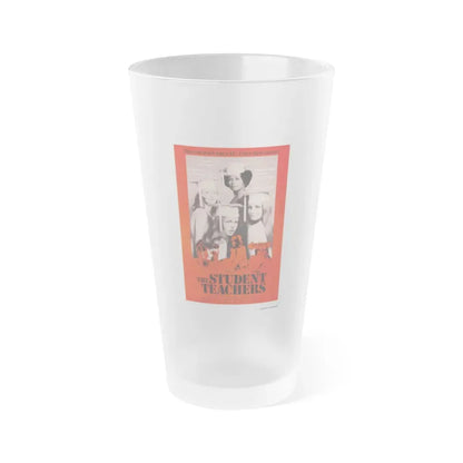 THE STUDENT TEACHERS 1973 Movie Poster - Frosted Pint Glass 16oz Default Title - Go Mug Yourself
