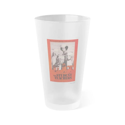 THE STUDENT TEACHERS 1973 Movie Poster - Frosted Pint Glass 16oz Default Title - Go Mug Yourself