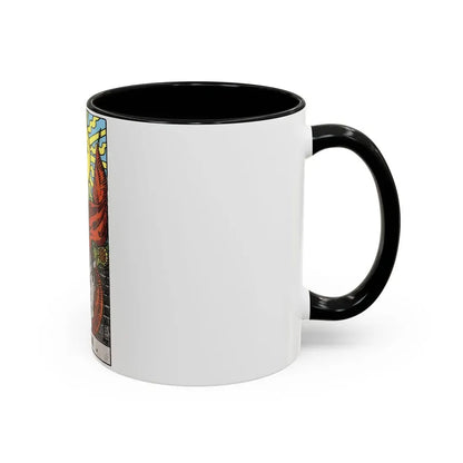 The Sun (Tarot Card) Accent Coffee Mug - Go Mug Yourself