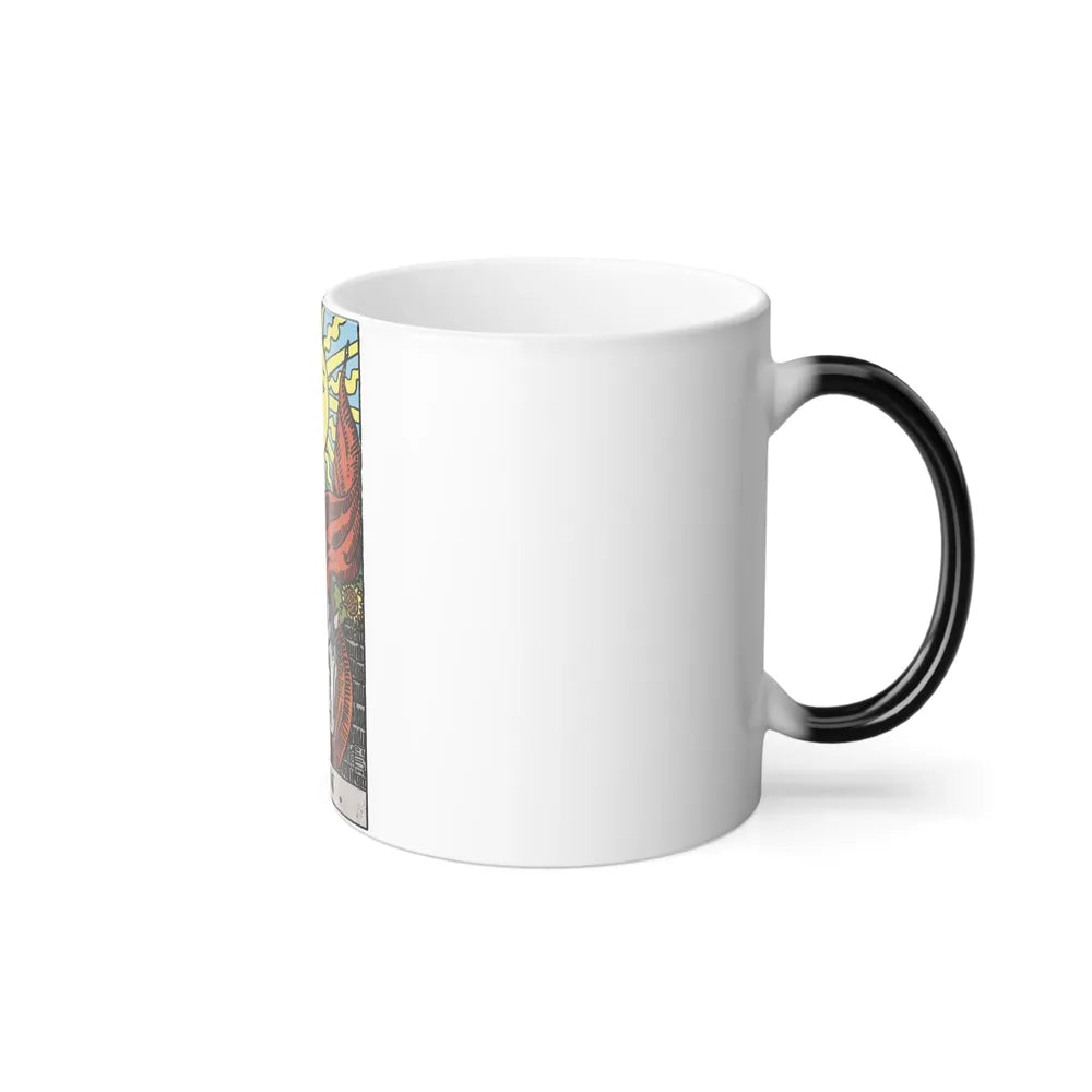 The Sun (Tarot Card) Color Changing Mug 11oz-Go Mug Yourself