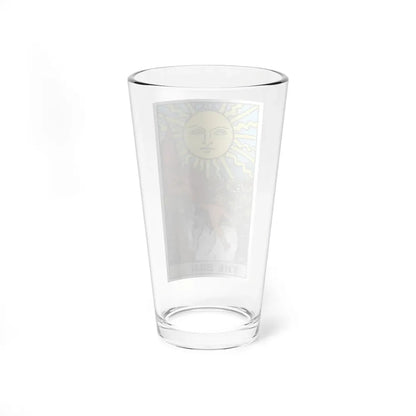 The Sun (Tarot Card) Pint Glass 16oz - Go Mug Yourself