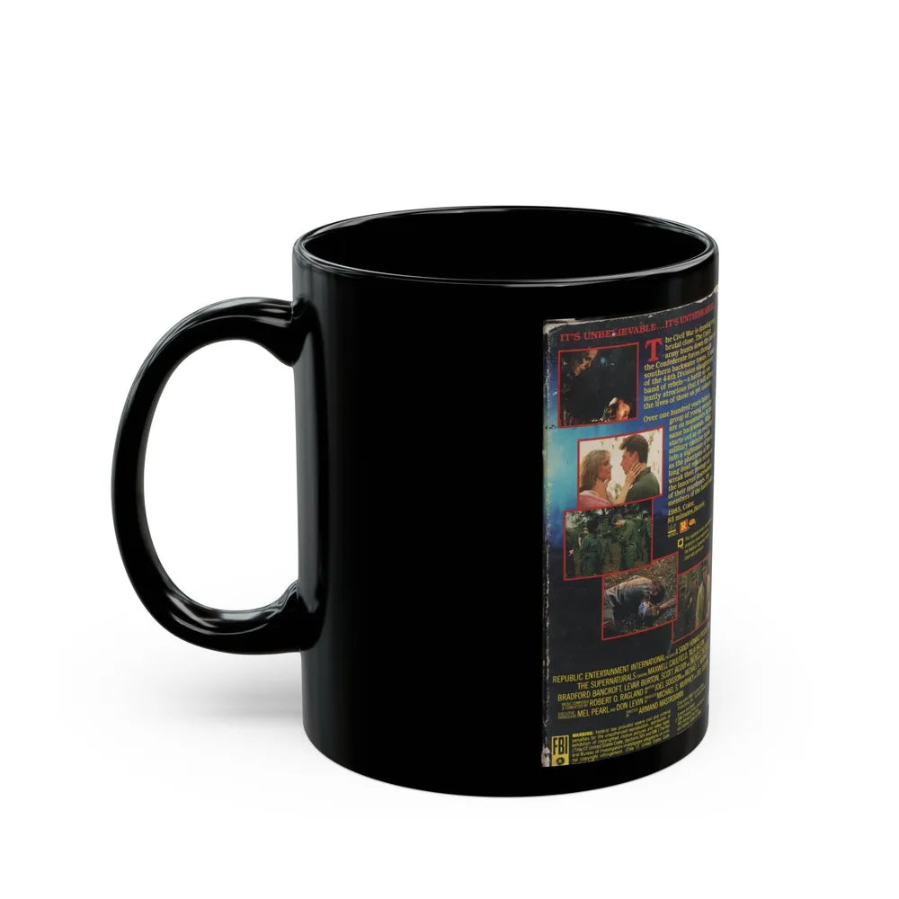 THE SUPERNATURALS (VHS COVER) - Black Coffee Mug-Go Mug Yourself