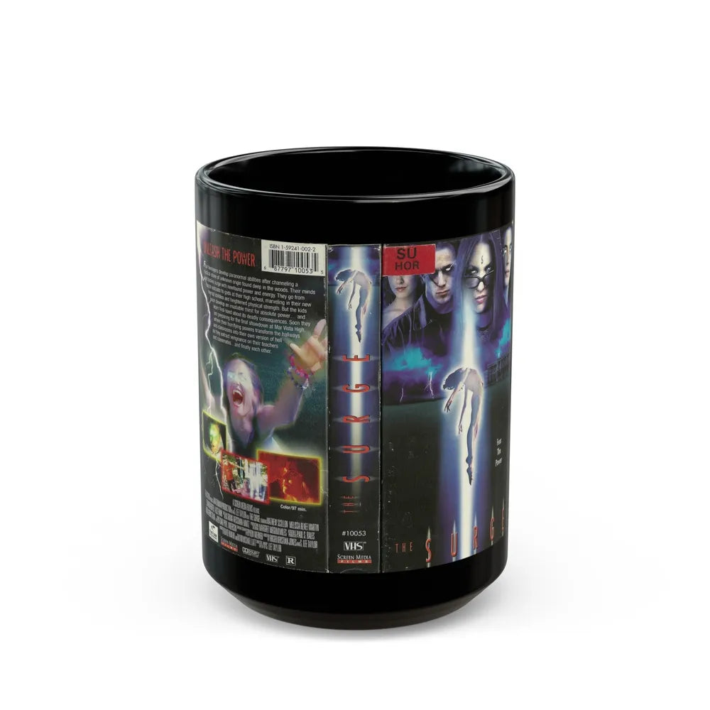 THE SURGE (VHS COVER) - Black Coffee Mug-15oz-Go Mug Yourself