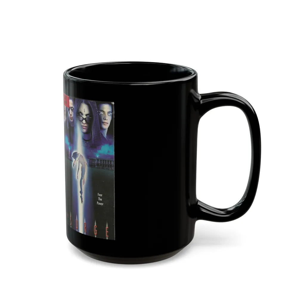 THE SURGE (VHS COVER) - Black Coffee Mug-Go Mug Yourself