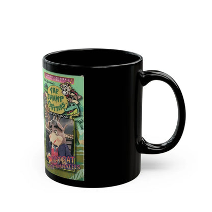 THE SWAMP CRITTERS OF LOST LAGOON PHATRAT AND THE MANATEES (VHS COVER) - Black Coffee Mug-Go Mug Yourself