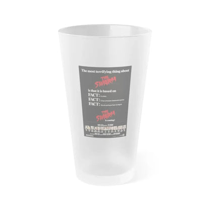 THE SWARM (TEASER) 1978 Movie Poster - Frosted Pint Glass 16oz 16oz Frosted - Go Mug Yourself