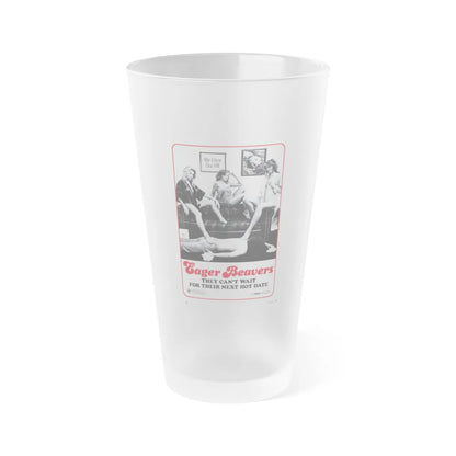 THE SWINGING BARMAIDS (2) 1975 Movie Poster - Frosted Pint Glass 16oz-16oz-Frosted-Go Mug Yourself