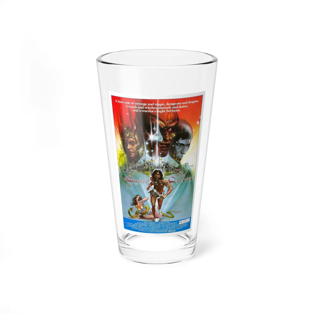 THE SWORD AND THE SORCERER (2) 1982 Movie Poster - Pint Glass 16oz-16oz-Go Mug Yourself