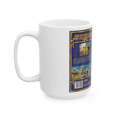 THE SWORD AND THE SORCERER (VHS COVER) - White Coffee Mug-Go Mug Yourself