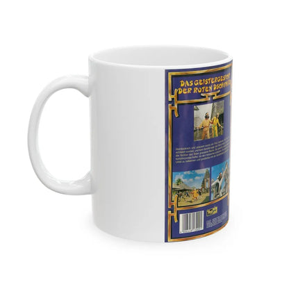 THE SWORD AND THE SORCERER (VHS COVER) - White Coffee Mug-Go Mug Yourself