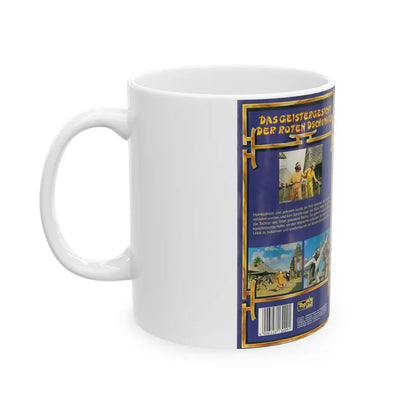 THE SWORD AND THE SORCERER (VHS COVER) - White Coffee Mug - Go Mug Yourself