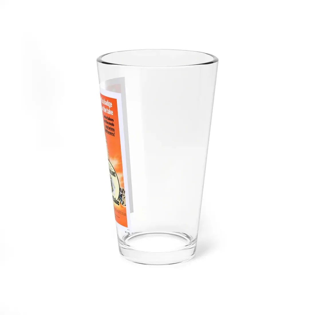 THE TAKE 1974 Movie Poster - Pint Glass 16oz - Go Mug Yourself