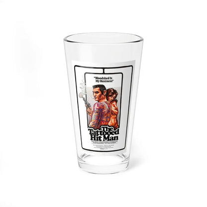 THE TATTOED HITMAN 1974 Movie Poster - Pint Glass 16oz 16oz - Go Mug Yourself