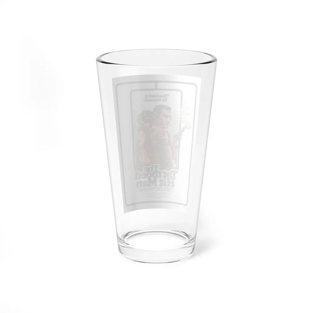 THE TATTOED HITMAN 1974 Movie Poster - Pint Glass 16oz-Go Mug Yourself