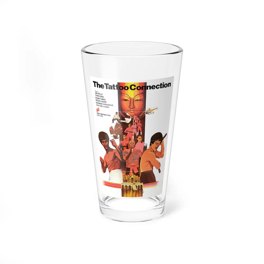 THE TATTOO CONNECTION 1978 Movie Poster - Pint Glass 16oz-16oz-Go Mug Yourself