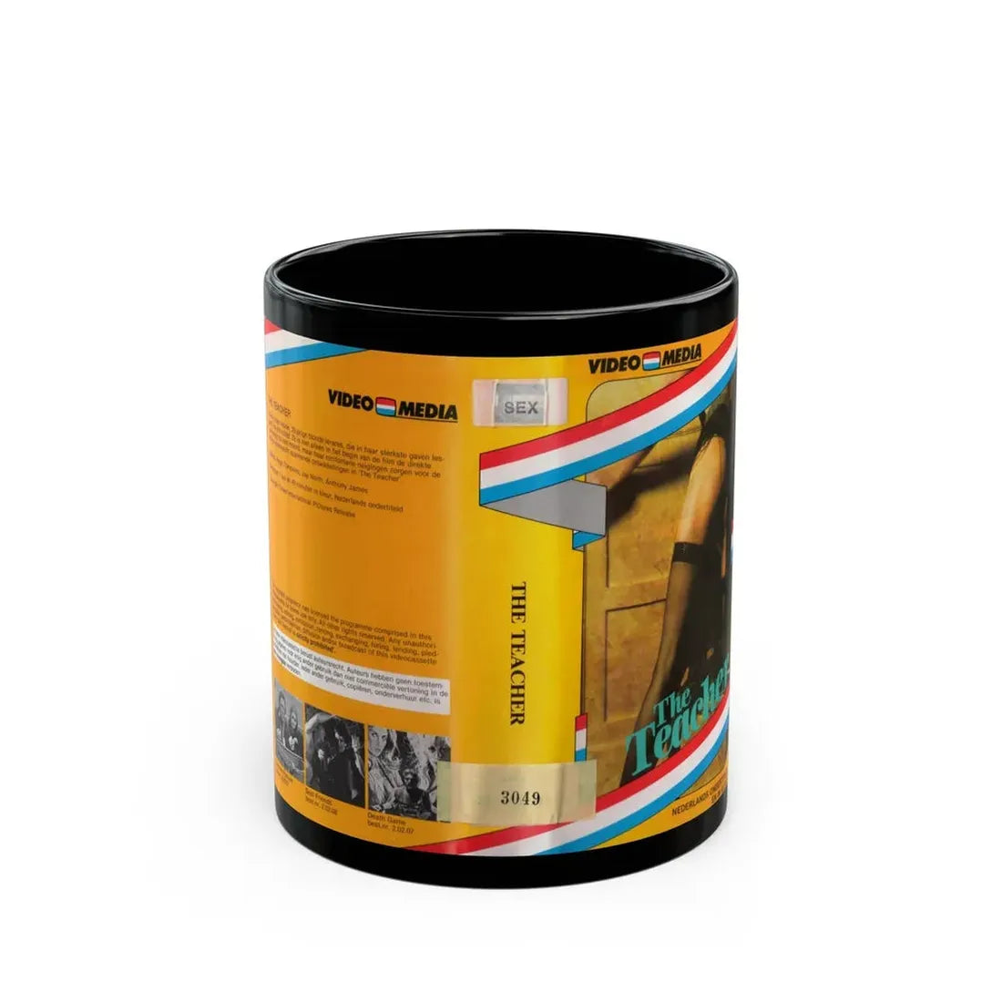THE TEACHER (VHS COVER) - Black Coffee Mug 11oz - Go Mug Yourself