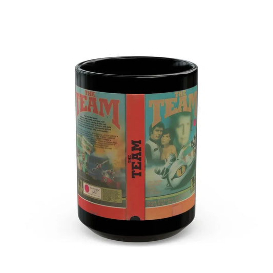 THE TEAM (VHS COVER) - Black Coffee Mug 15oz - Go Mug Yourself