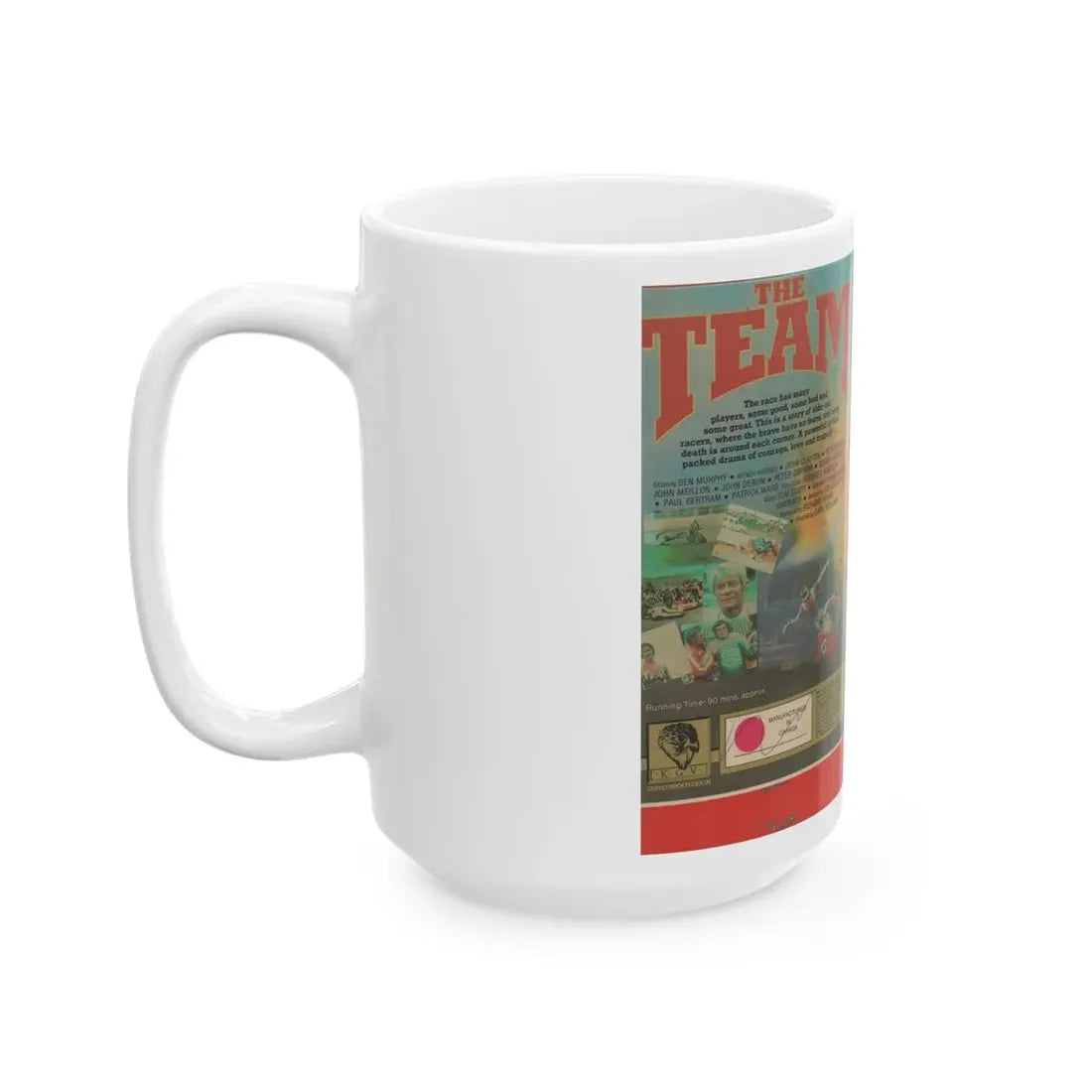 THE TEAM (VHS COVER) - White Coffee Mug - Go Mug Yourself