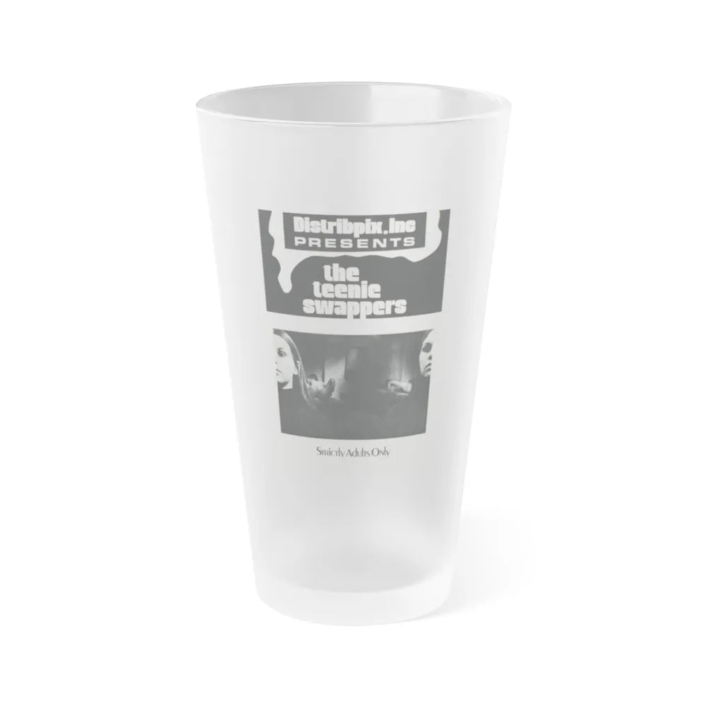 THE TEENIE SWAPPERS 1969 Movie Poster - Frosted Pint Glass 16oz-16oz-Frosted-Go Mug Yourself