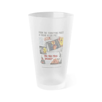 THE TELL-TALE HEART 1960 Movie Poster - Frosted Pint Glass 16oz 16oz Frosted - Go Mug Yourself