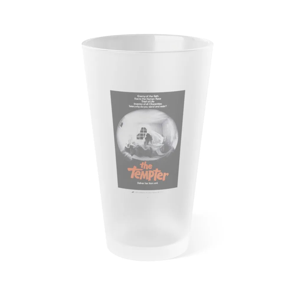 THE TEMPTER (THE ANTICHRIST) 1974 Movie Poster - Frosted Pint Glass 16oz-16oz-Frosted-Go Mug Yourself