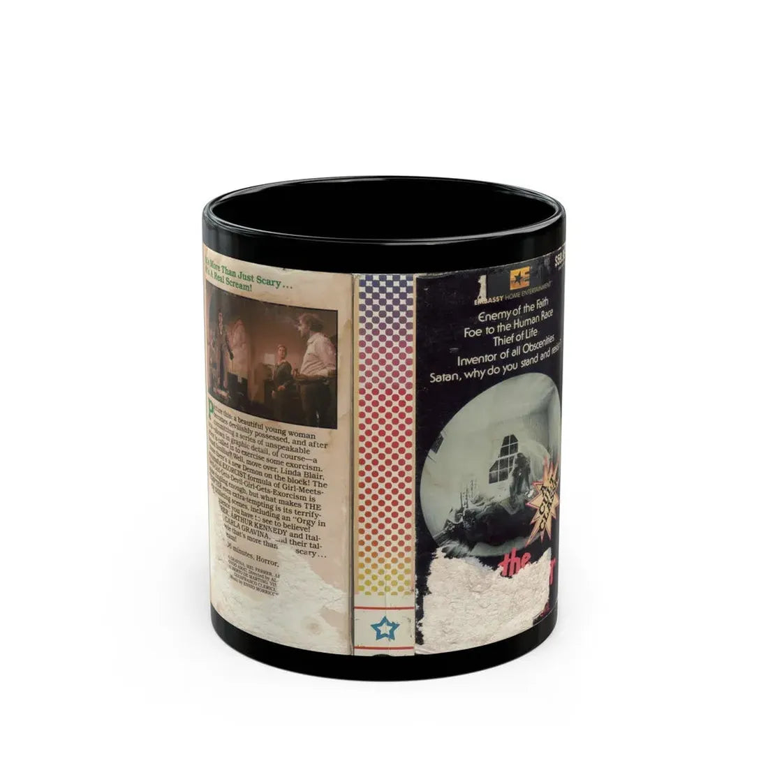 THE TEMPTER (VHS COVER) - Black Coffee Mug 11oz - Go Mug Yourself