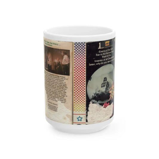 THE TEMPTER (VHS COVER) - White Coffee Mug 15oz - Go Mug Yourself