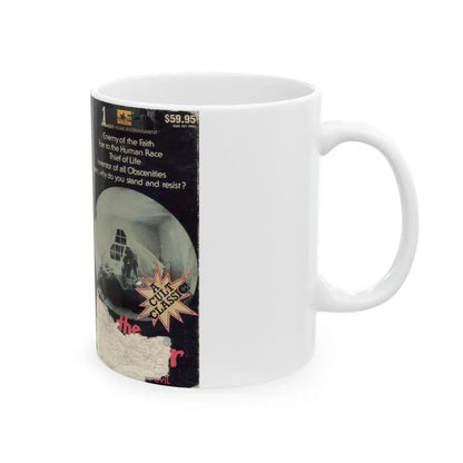 THE TEMPTER (VHS COVER) - White Coffee Mug - Go Mug Yourself