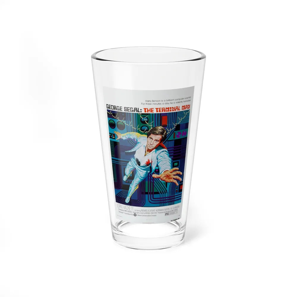 THE TERMINAL MAN 1974 Movie Poster - Pint Glass 16oz-16oz-Go Mug Yourself