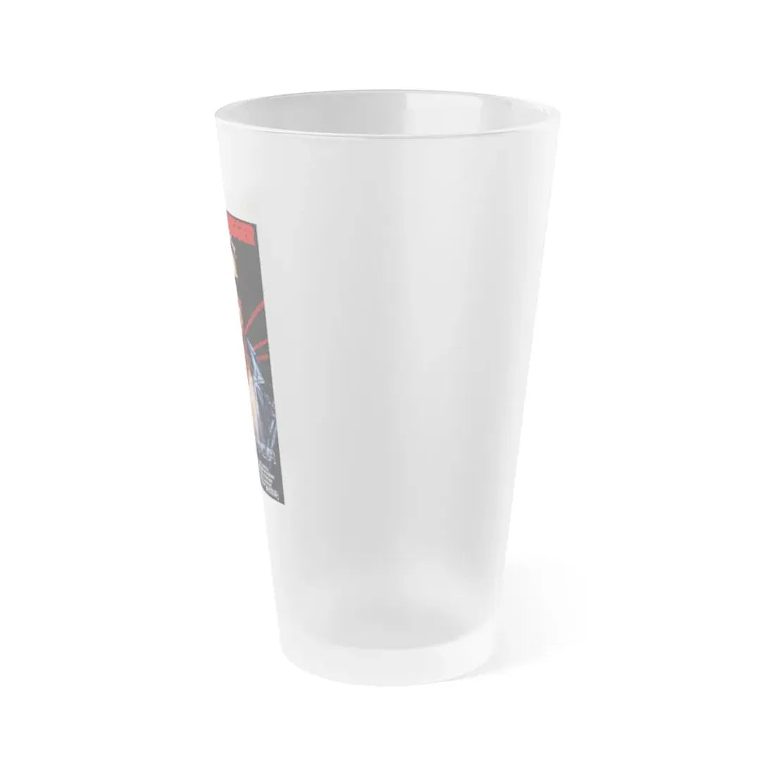 THE TERMINATOR 1984 Movie Poster - Frosted Pint Glass 16oz - Go Mug Yourself
