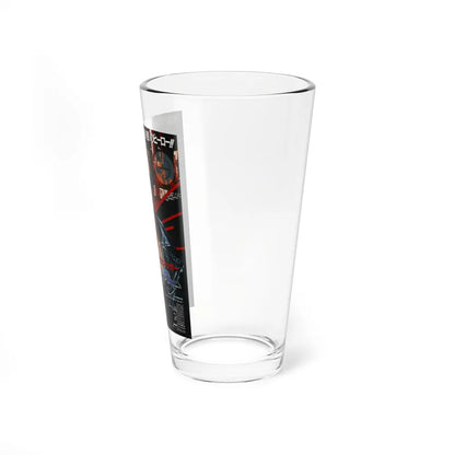 THE TERMINATOR (ASIAN) 1984 Movie Poster - Pint Glass 16oz-Go Mug Yourself