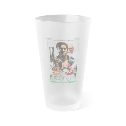 THE TERMINATOR (THAI) 1984 Movie Poster - Frosted Pint Glass 16oz 16oz Frosted - Go Mug Yourself