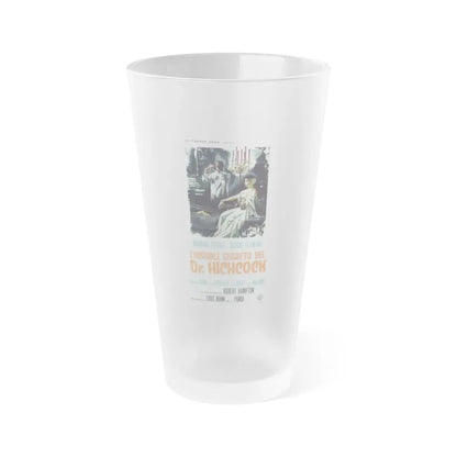 THE TERRIBLE SECRET OF DR. HICHCOCK 1962 Movie Poster - Frosted Pint Glass 16oz 16oz Frosted - Go Mug Yourself
