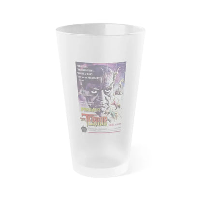 THE TERROR 1963 Movie Poster - Frosted Pint Glass 16oz 16oz Frosted - Go Mug Yourself