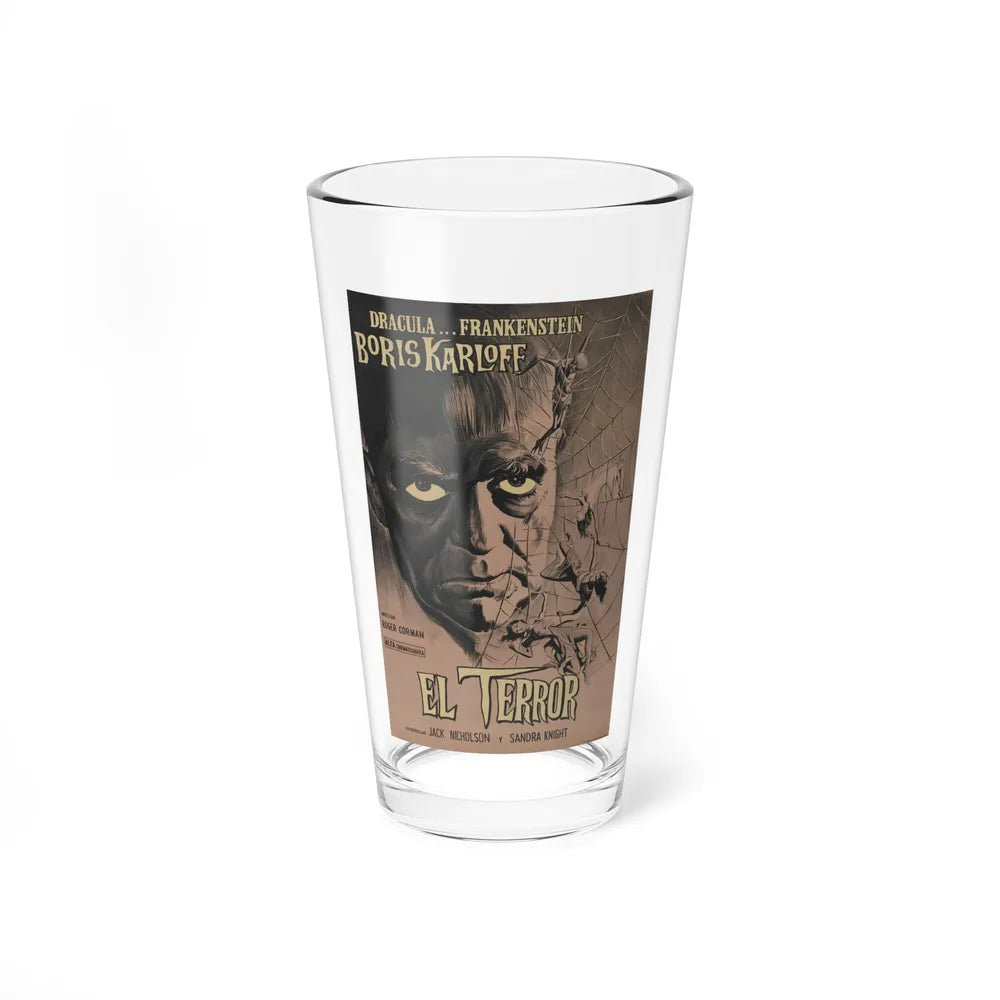 THE TERROR (SPANISH) 1963 Movie Poster - Pint Glass 16oz-16oz-Go Mug Yourself