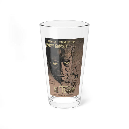 THE TERROR (SPANISH) 1963 Movie Poster - Pint Glass 16oz-16oz-Go Mug Yourself