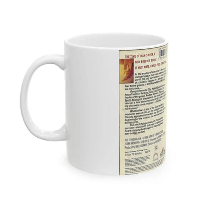 THE TERROR WITHIN (VHS COVER) - White Coffee Mug - Go Mug Yourself