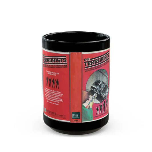 THE TERRORISTS (VHS COVER) - Black Coffee Mug 15oz - Go Mug Yourself
