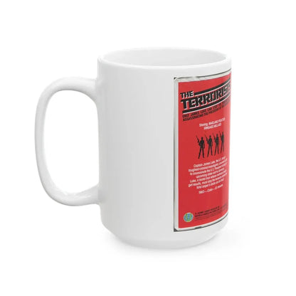 THE TERRORISTS (VHS COVER) - White Coffee Mug - Go Mug Yourself