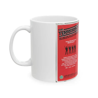 THE TERRORISTS (VHS COVER) - White Coffee Mug - Go Mug Yourself