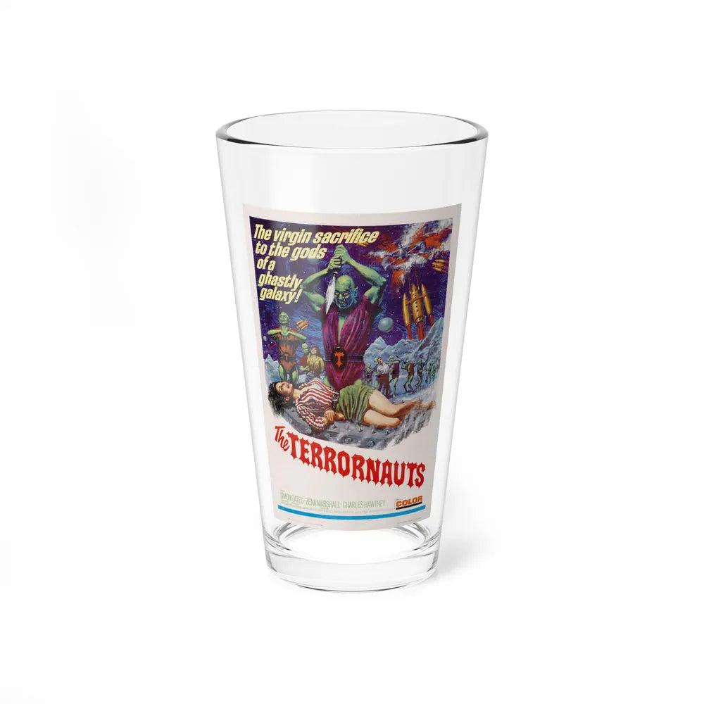 THE TERRORNAUTS 1967 Movie Poster - Pint Glass 16oz-16oz-Go Mug Yourself