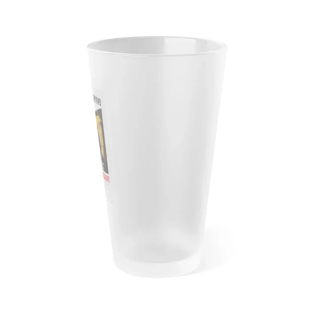 THE TEXAS CHAIN SAW MASSACRE 1974 Movie Poster - Frosted Pint Glass 16oz - Go Mug Yourself