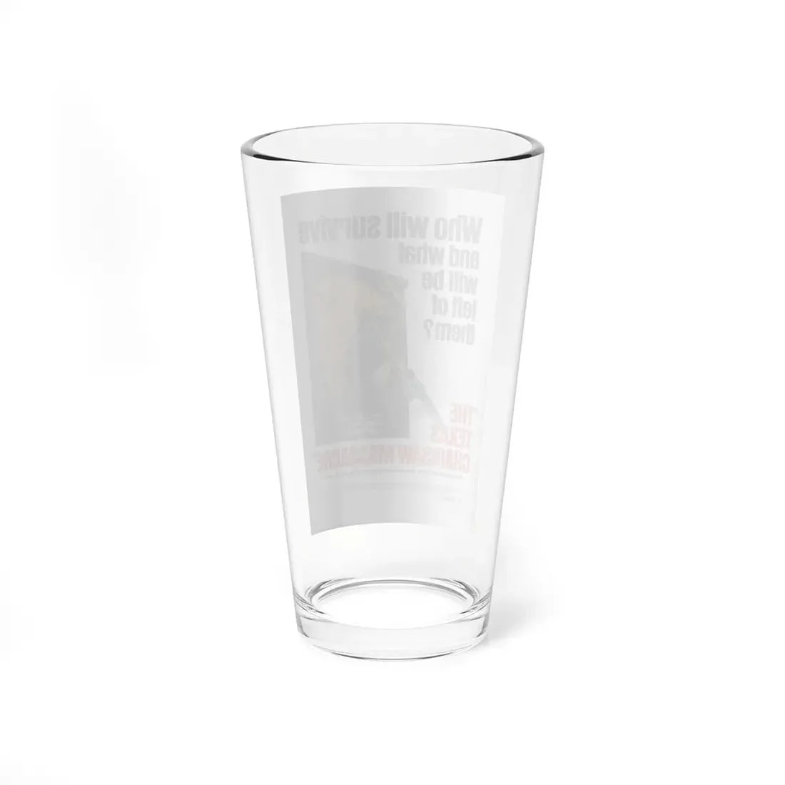 THE TEXAS CHAIN SAW MASSACRE 1974 Movie Poster - Pint Glass 16oz - Go Mug Yourself