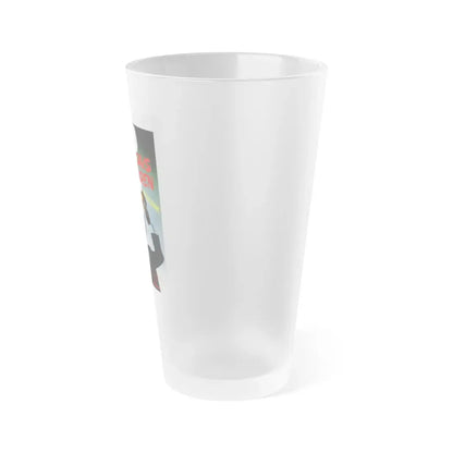 THE TEXAS CHAIN SAW MASSACRE 2 (DANISH) 1974 Movie Poster - Frosted Pint Glass 16oz - Go Mug Yourself