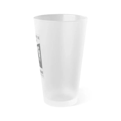 THE TEXAS CHAIN SAW MASSACRE (BELGIAN) 1974 Movie Poster - Frosted Pint Glass 16oz - Go Mug Yourself