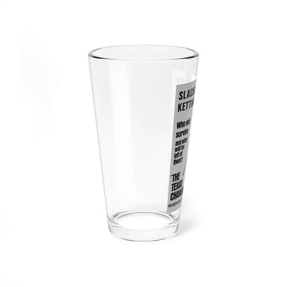 THE TEXAS CHAIN SAW MASSACRE (BELGIAN) 1974 Movie Poster - Pint Glass 16oz - Go Mug Yourself