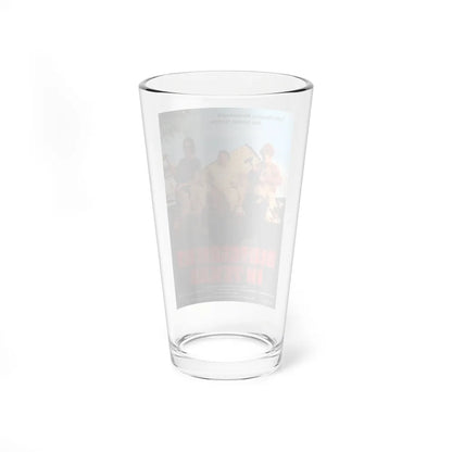 THE TEXAS CHAIN SAW MASSACRE (GERMAN) 1974 Movie Poster - Pint Glass 16oz-Go Mug Yourself