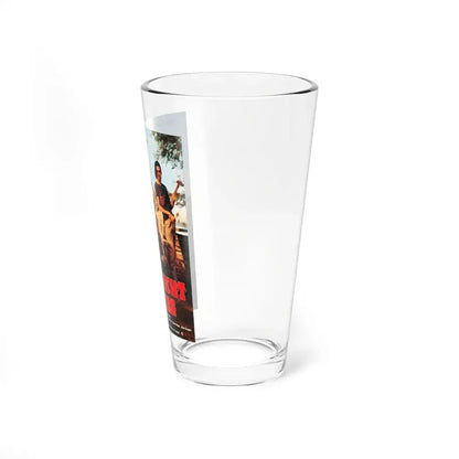 THE TEXAS CHAIN SAW MASSACRE (GERMAN) 1974 Movie Poster - Pint Glass 16oz - Go Mug Yourself