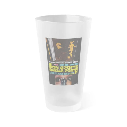 THE TEXAS CHAIN SAW MASSACRE (ITALIAN) 2 1974 Movie Poster - Frosted Pint Glass 16oz 16oz Frosted - Go Mug Yourself