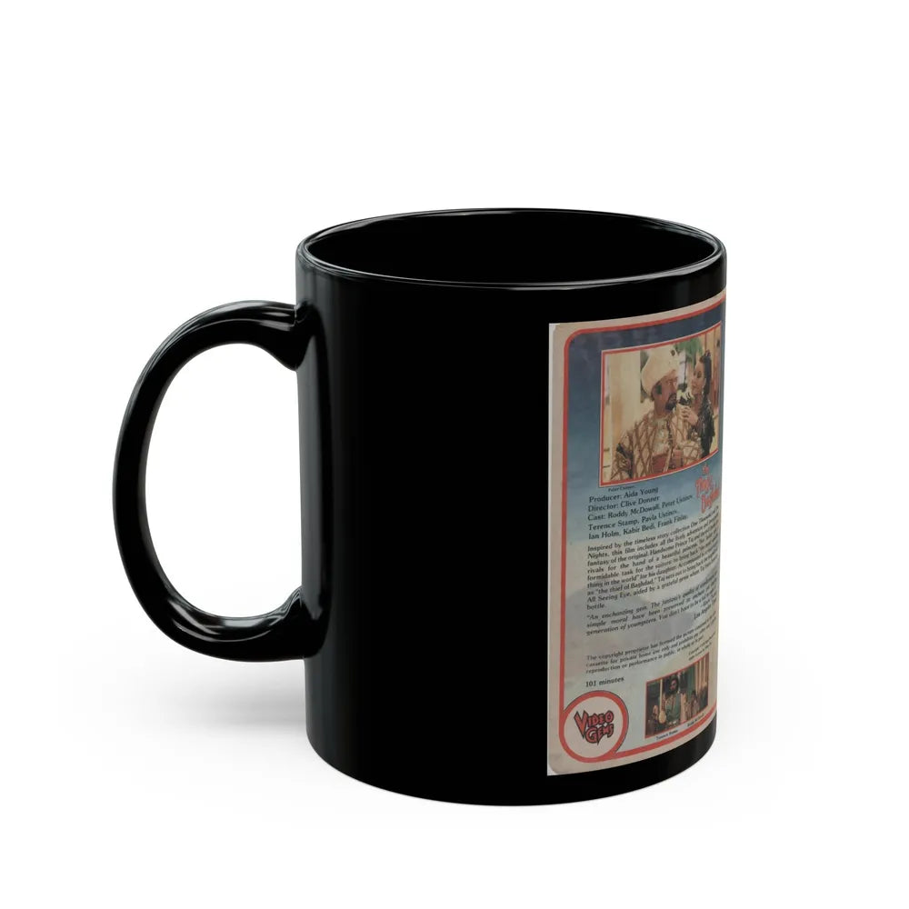 THE THIEF OF BAGHDAD (VHS COVER) - Black Coffee Mug-Go Mug Yourself